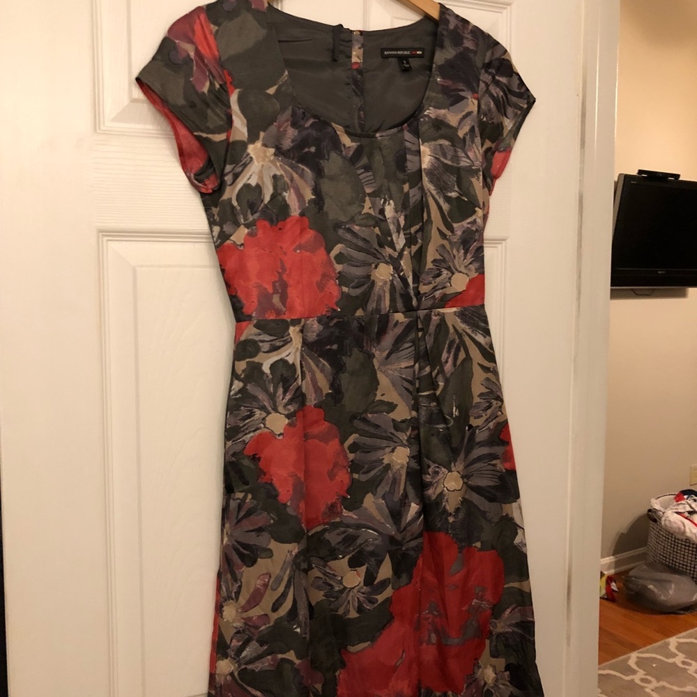 Floral spring dress
